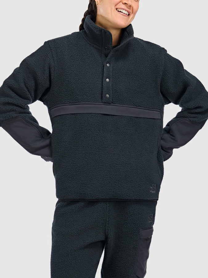 Blackstrap Caldera 1/2 Snap Base Layer Top Winter 2027 | BLACK