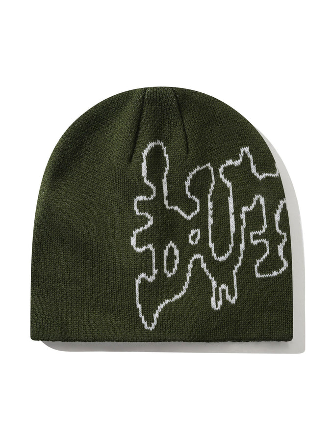 Butter Goods Blotch Skully Beanie Holiday 2025 | FATIGUE