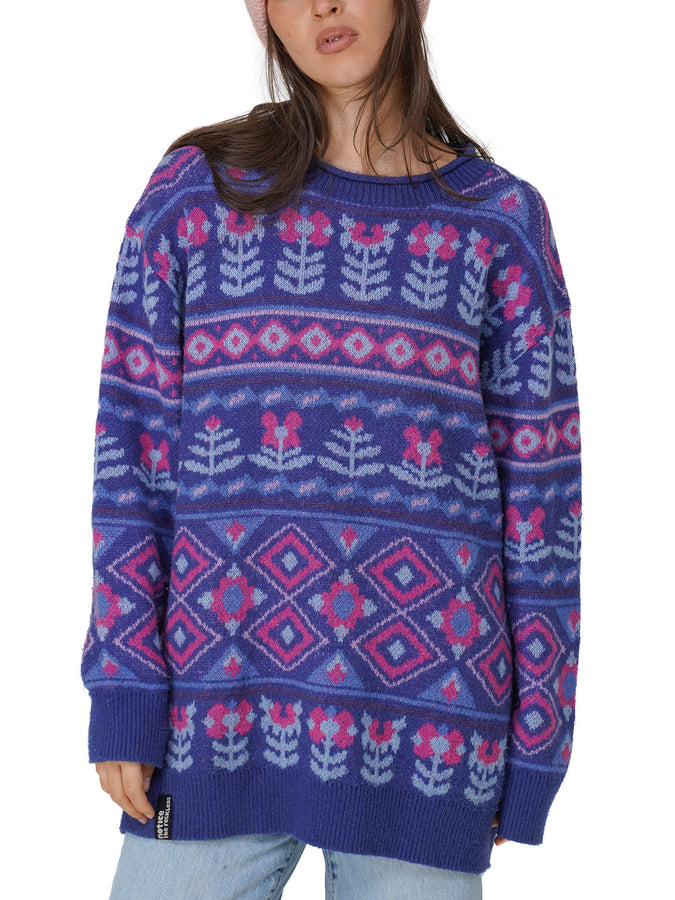 Notice The Reckless Blue Dusk Sweater Holiday 2026 | BLUE/PINK