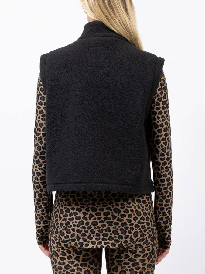 Eivy Boxy Sherpa Black Vest 2025 | BLACK
