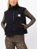 Eivy Boxy Sherpa Black Vest 2025