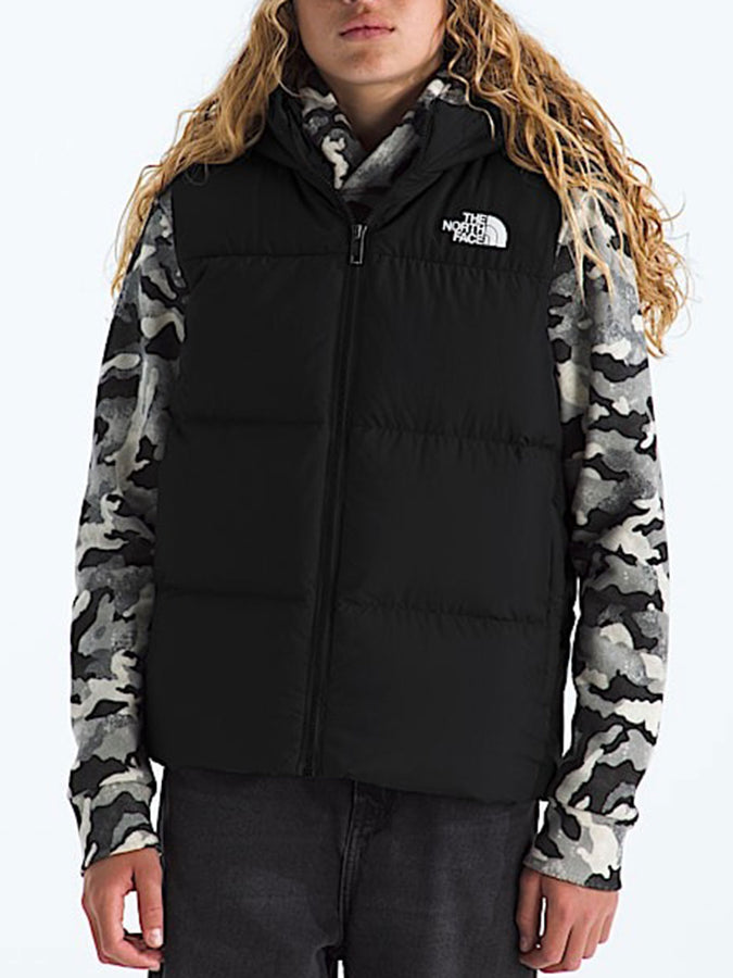 The North Face Noth Down Hooded Vest | TNF BLACK (JK3)