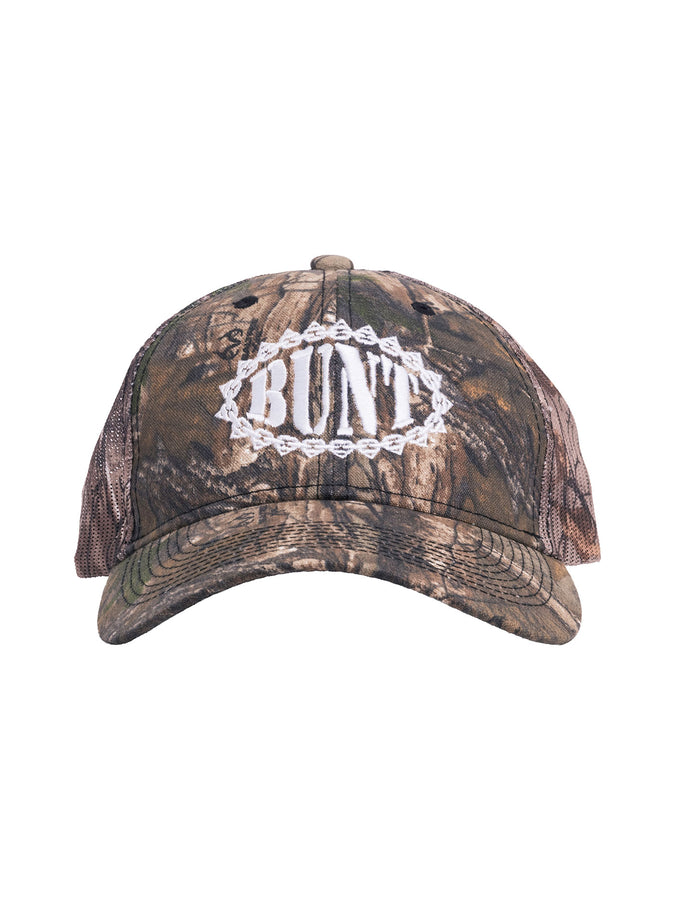 The Bunt Chain Logo Camo Strapback Hat | MULTI/CAMO