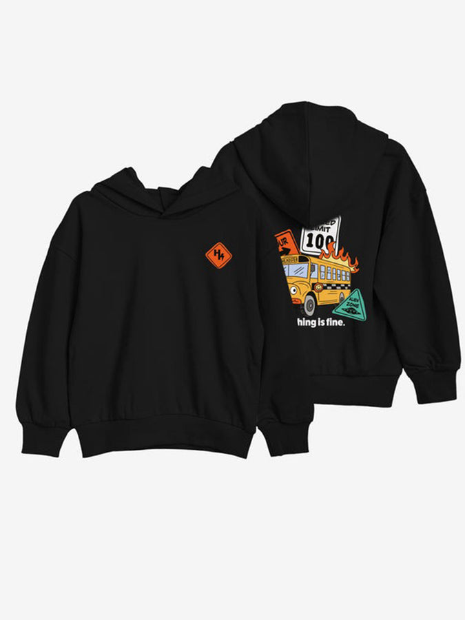 Headster Bus-Ted Hoodie Fall 2025 | BLACK