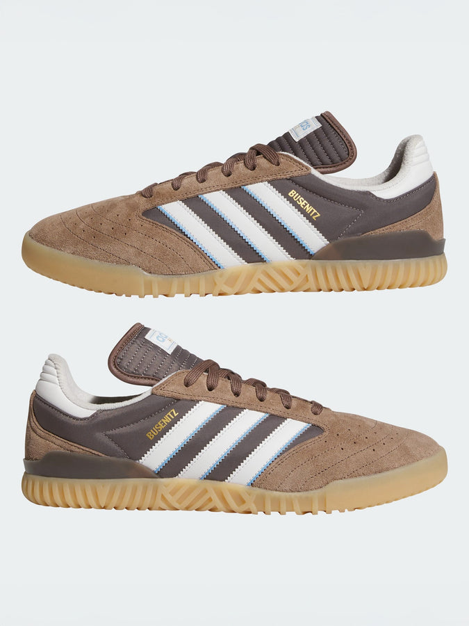 Adidas Busenitz Indoor Earth Strata Shoes Fall 2025 | EARTH STRATA/CRYSTAL WHITE/CHR