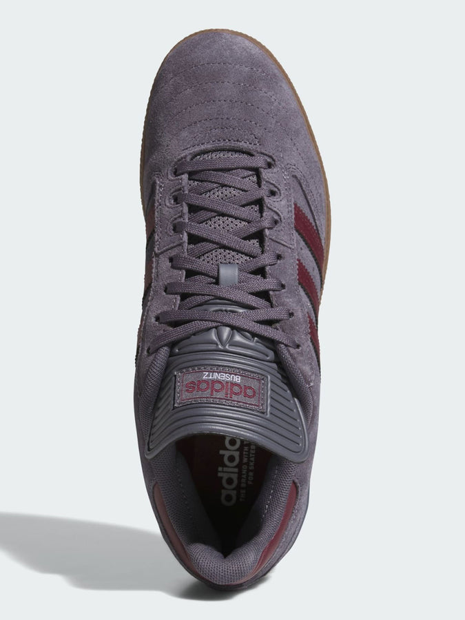 Adidas Busenitz Aurora Onyx/Maroon/Gum 5 Shoes Spring 2026 | AURORA ONIX/MAROON/GUM 5