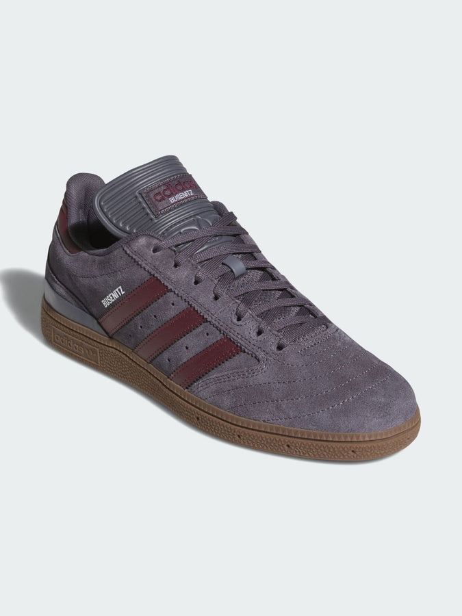 Adidas Busenitz Aurora Onyx/Maroon/Gum 5 Shoes Spring 2026 | AURORA ONIX/MAROON/GUM 5