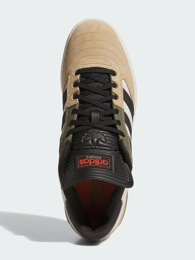 Adidas Busenitz Cardboard/Blk/Olive Strata Shoes Spring 2026 | CARDBOARD/CORE BLK/OLV STRATA