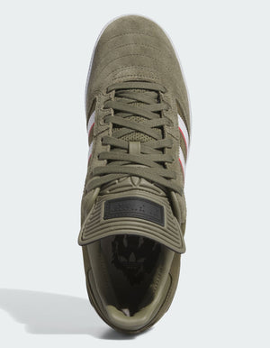 Adidas x Dan Mancina Busenitz Olive Strata Shoes Spring 2024