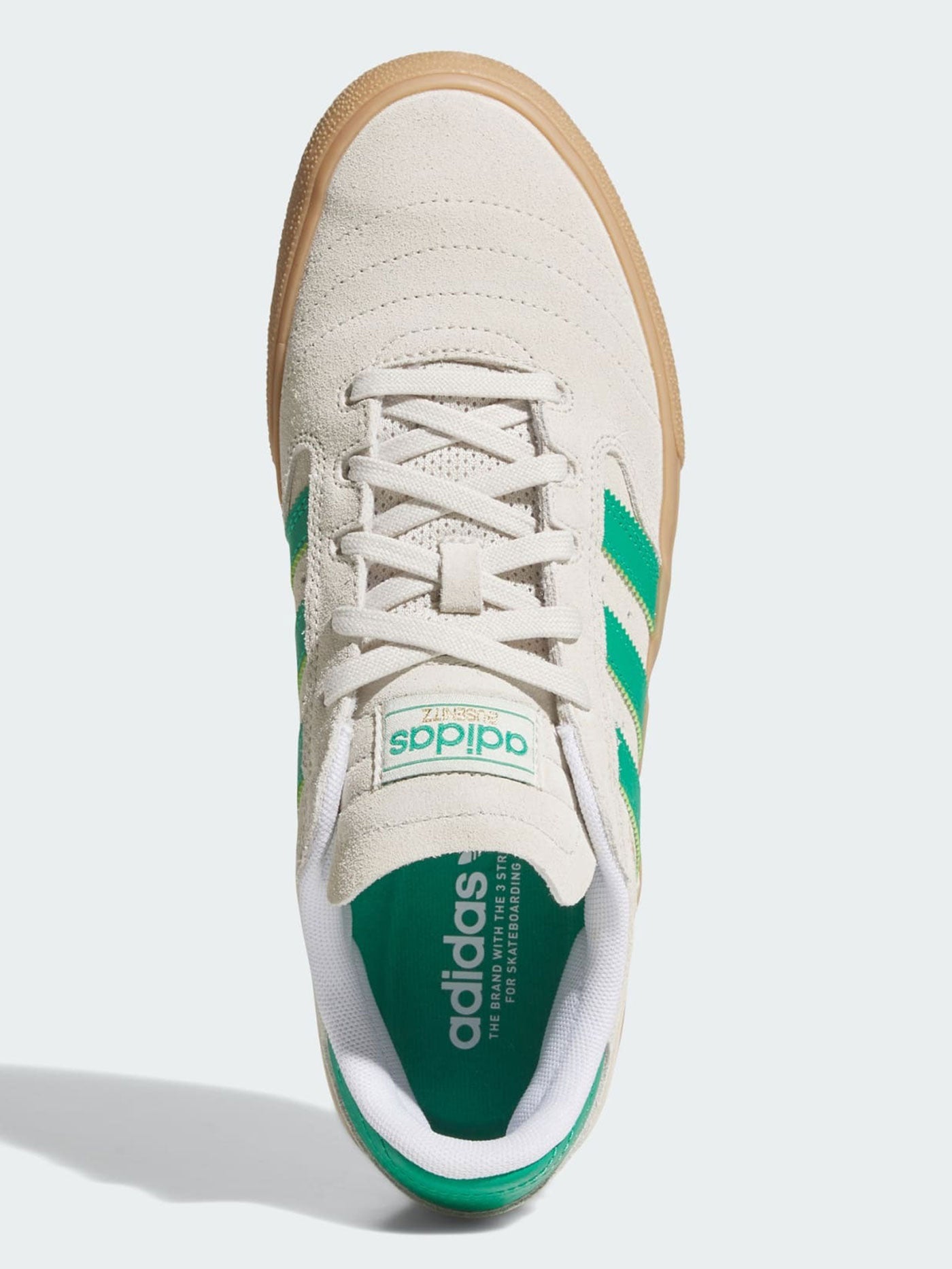 Adidas Busenitz Vulc II Alumina/Court Green/Gum 4 Shoes 