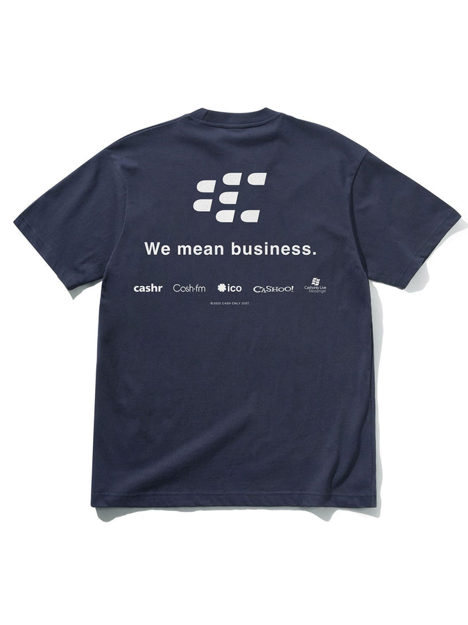 Cash Only Business T-Shirt Holiday 2025 | NAVY