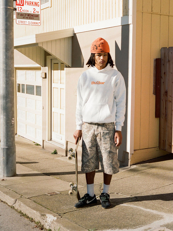 Butter Goods Carpenter Denim Forest Camo Shorts Spring 2026 | CAMO FOREST