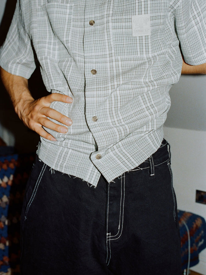 Butter Goods Scribble Shorts Fall 2025 | WASHED BLACK