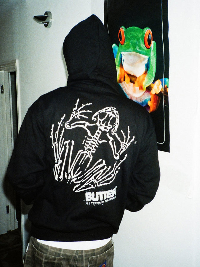 Butter Goods Fossil Hoodie Fall 2025 | BLACK