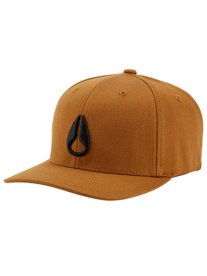 Nixon Summer 2024 Deep Down Athletic Flexfit Hat | BROWN (562)