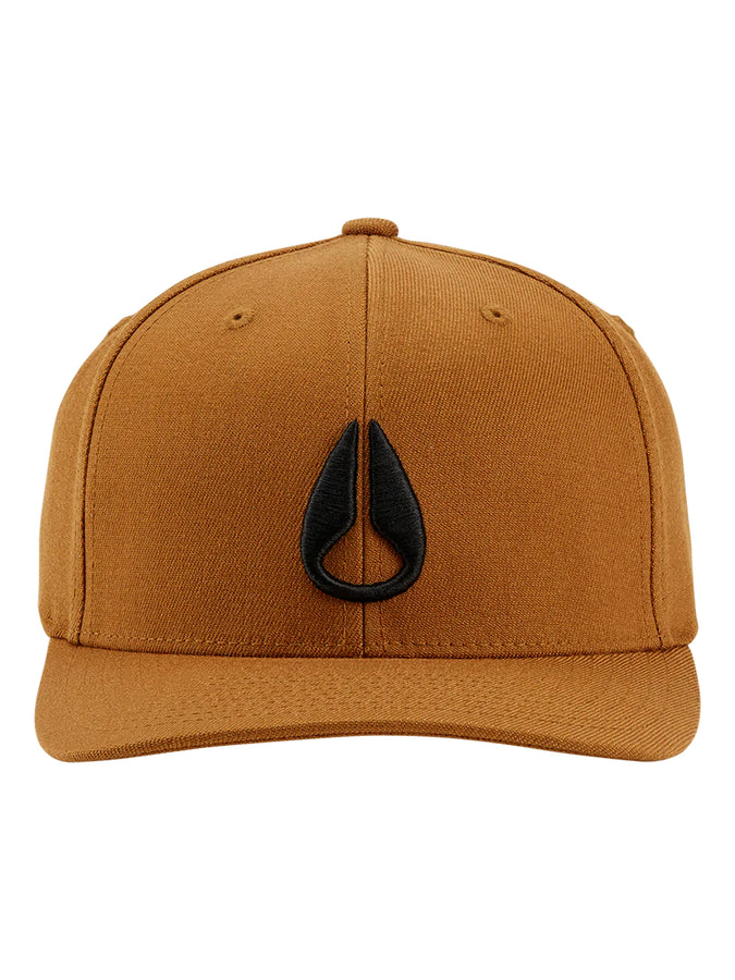 Nixon Deep Down Athletic Flexfit Hat | BROWN (562)