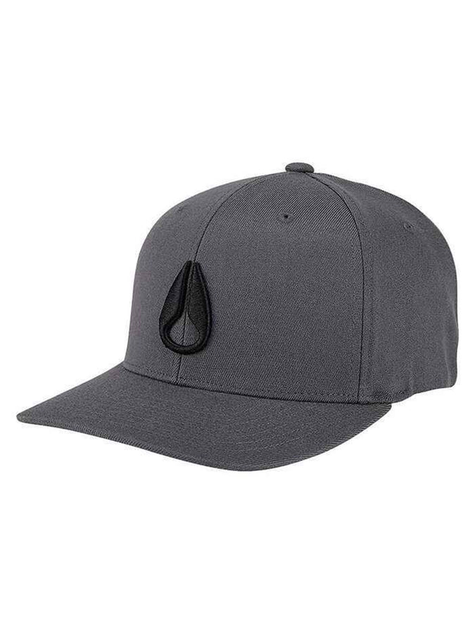 Nixon Deep Down Athletic Flexfit Hat | CHARCOAL/BLACK (670)
