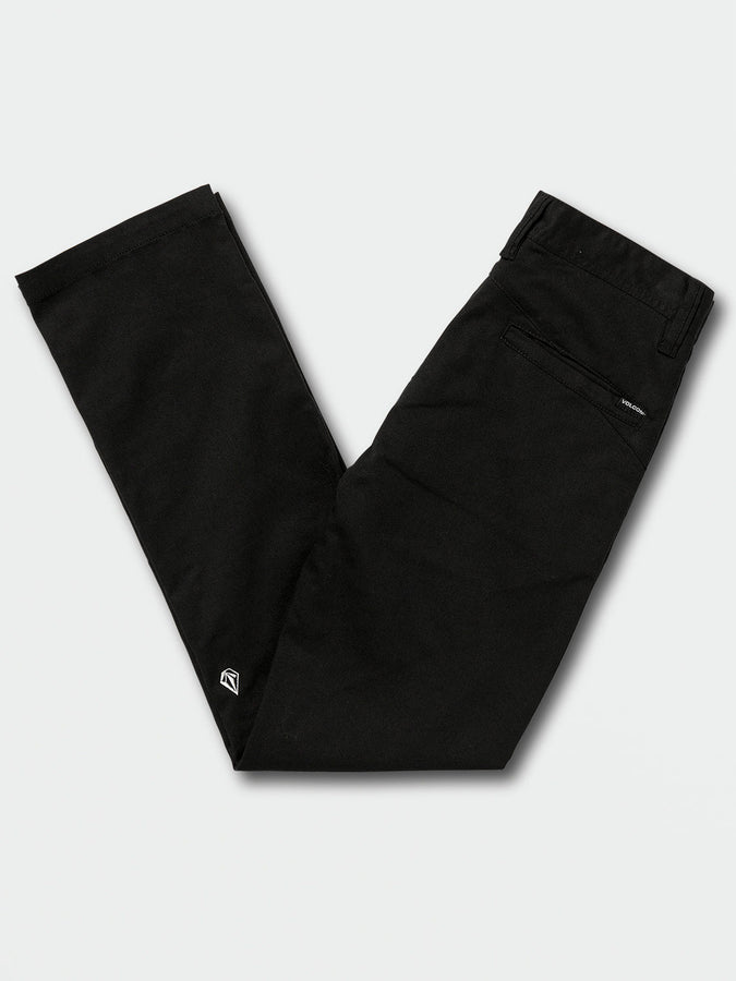 Modern Stretch Black Pants (Boys 7-14)