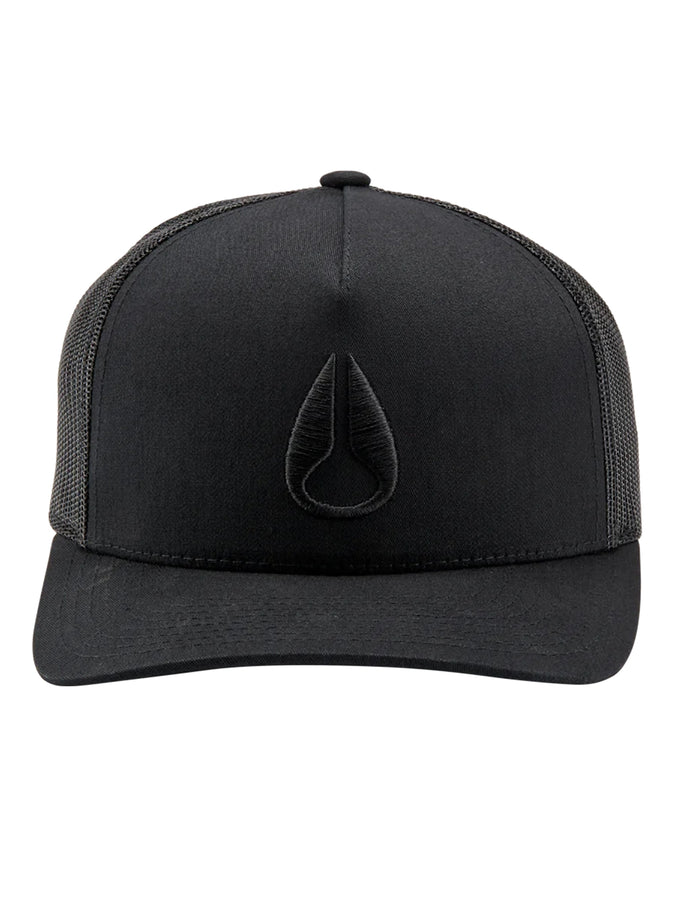Nixon Iconed Trucker Hat | BLACK/BLACK (004)