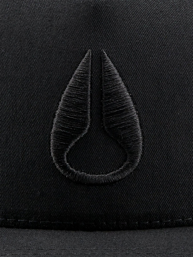 Nixon Iconed Trucker Hat | BLACK/BLACK (004)