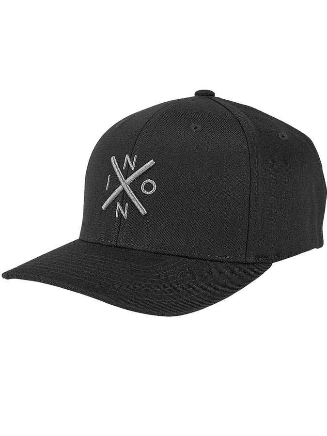 Nixon Summer 2024 Exchange Flexfit Hat | BLACK/CHARCOAL (017)