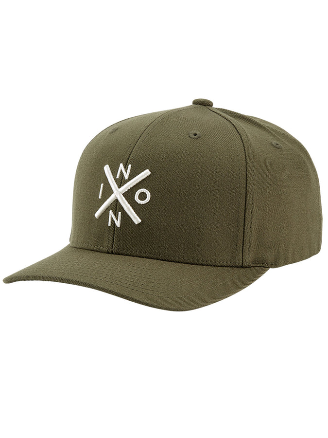 Nixon Summer 2024 Exchange Flexfit Hat | OLIVE/TAUPE (2402)