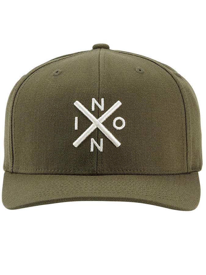 Nixon Summer 2024 Exchange Flexfit Hat | OLIVE/TAUPE (2402)