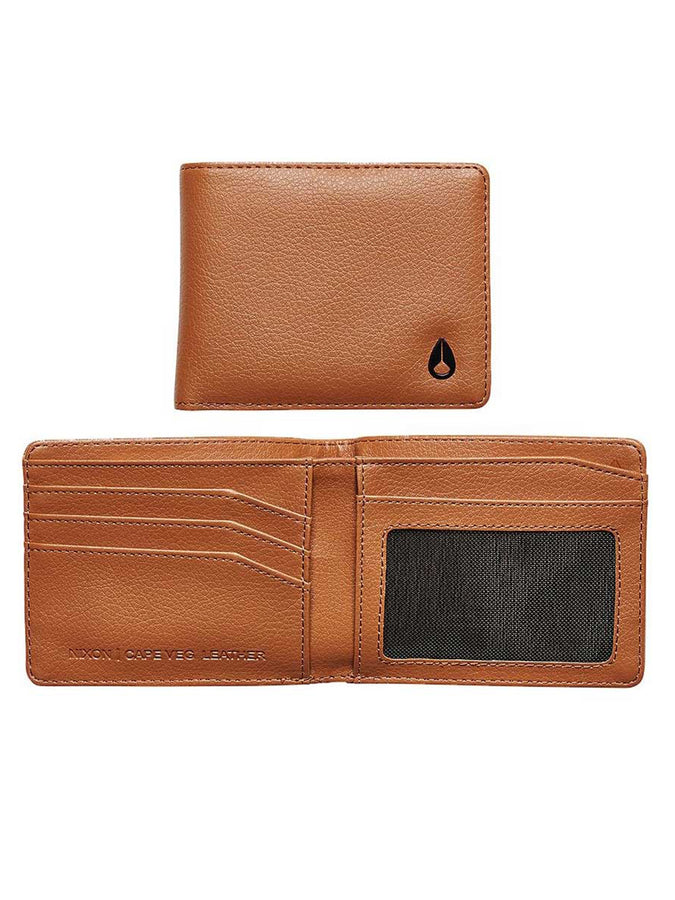 Nixon Cape Vegan Leather Wallet | SADDLE (747)