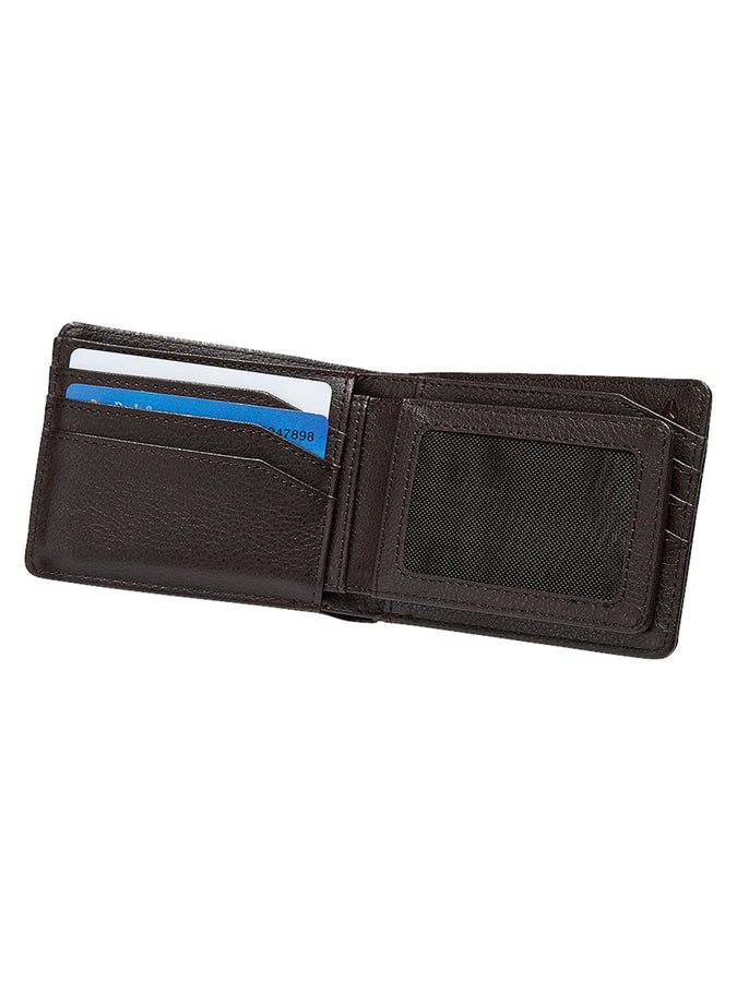 Nixon Pass Vegan Leather Wallet | BROWN (400)