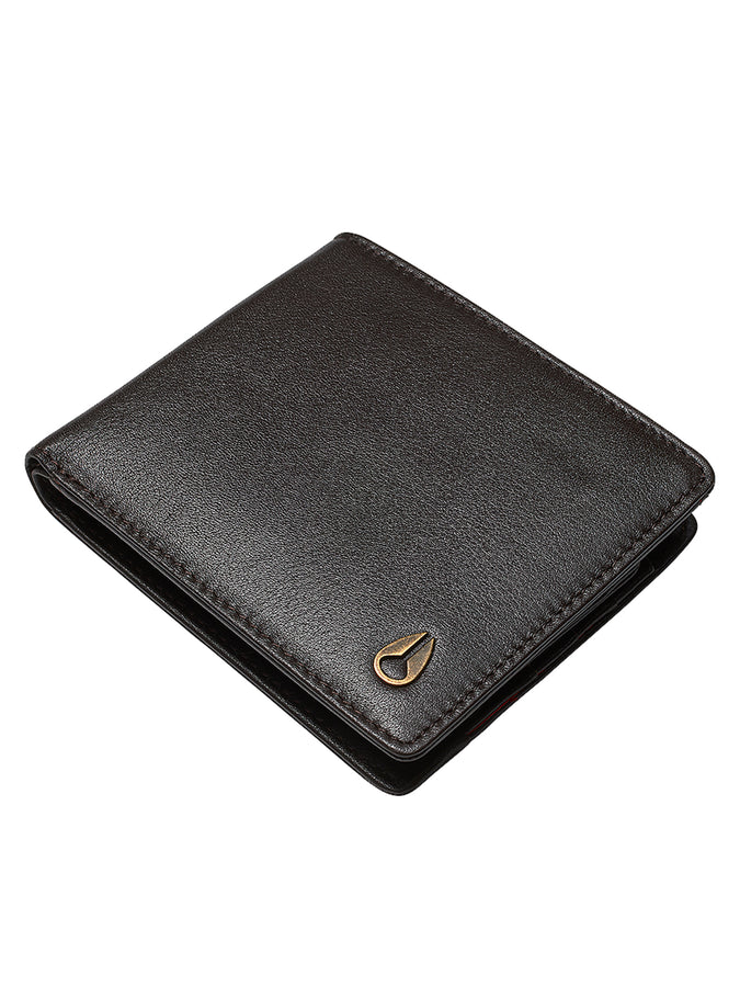Nixon Pass Leather Coin Wallet | BROWN (400)