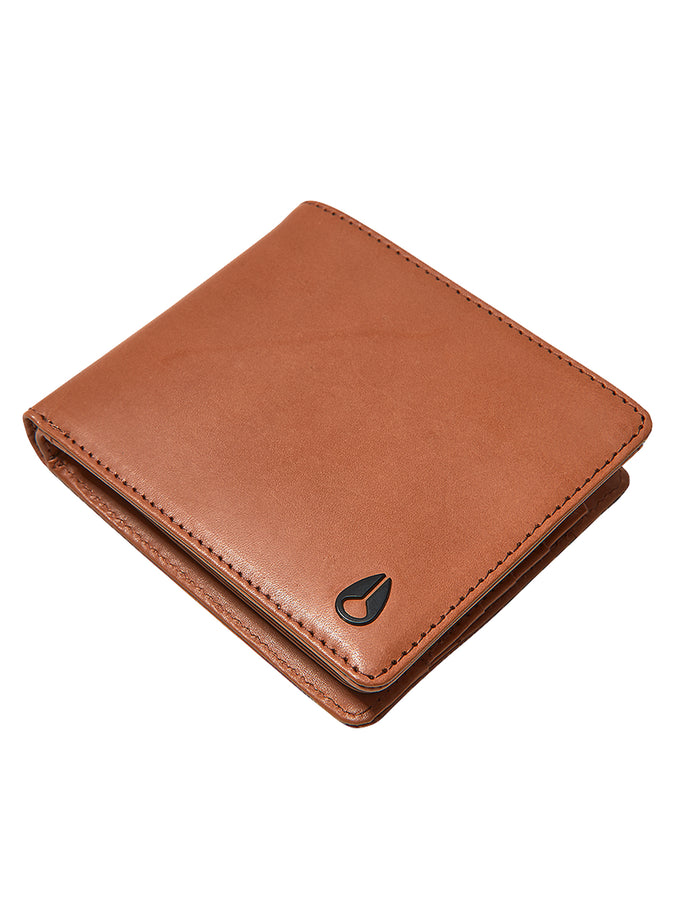 Nixon Pass Leather Coin Wallet | SADDLE (747)