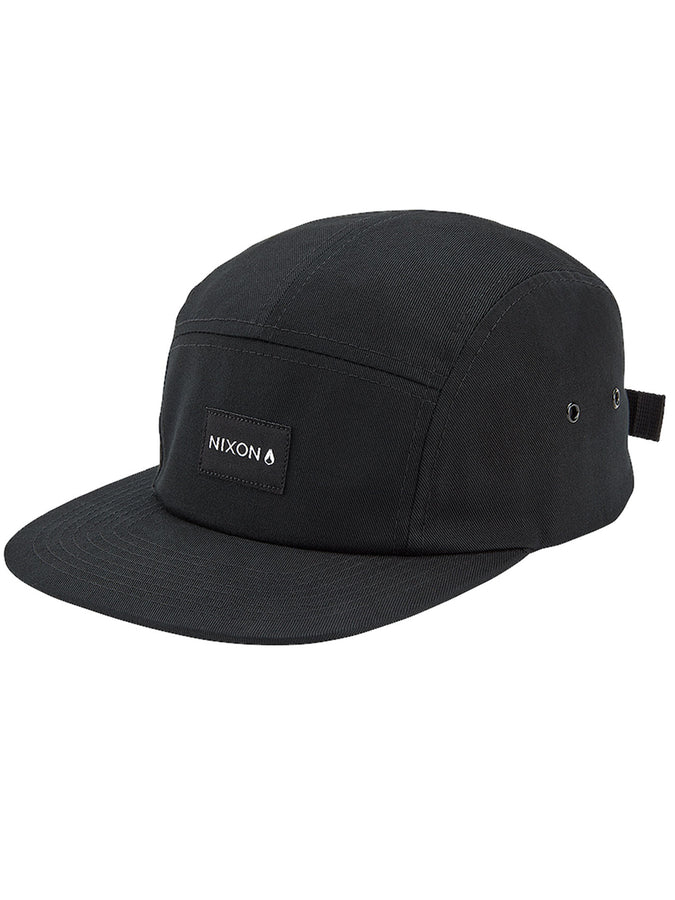 Nixon Summer 2024 Mikey Strapback Hat | BLACK (000)
