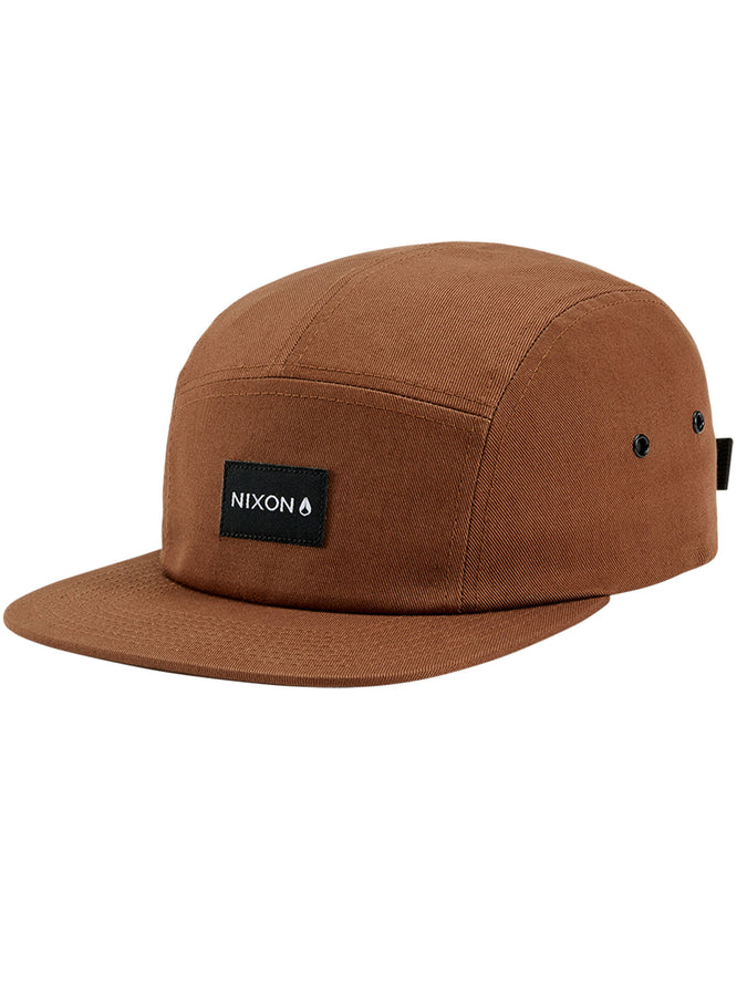 Nixon Summer 2024 Mikey Strapback Hat | BROWN (400)