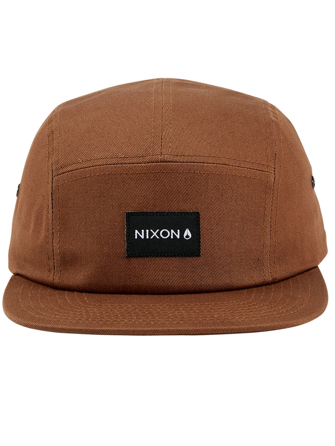 Nixon Summer 2024 Mikey Strapback Hat | BROWN (400)