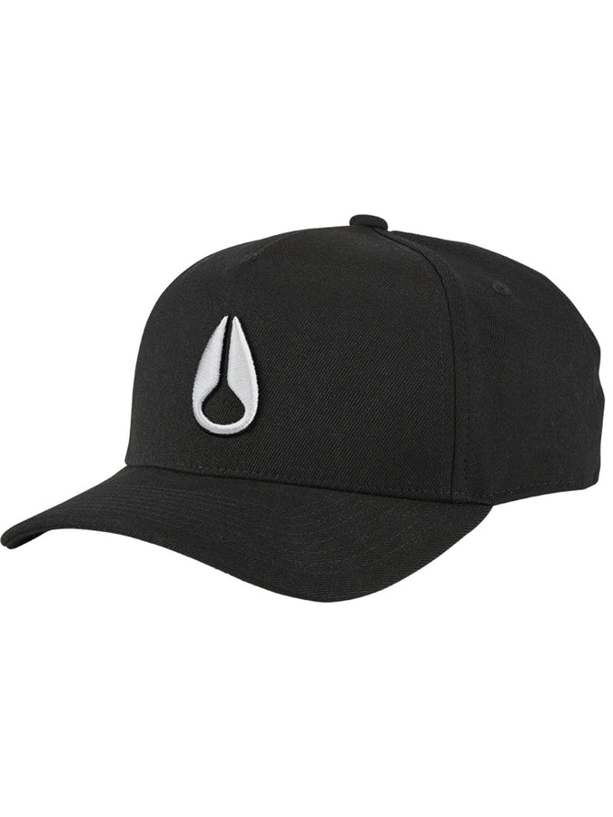 Nixon Summer 2024 Deep Down Athletic Snapback Hat | BLACK/WHITE (005)