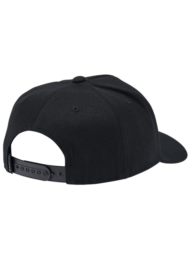 Nixon Deep Down Athletic Snapback Hat Spring 2026 | BLACK/WHITE (005)