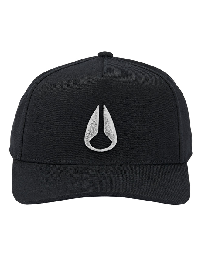 Nixon Deep Down Athletic Snapback Hat | BLACK/WHITE (005)