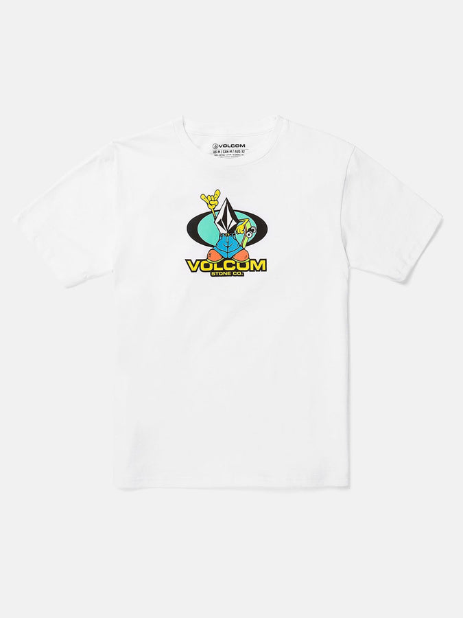 Volcom Baggy Short Sleeve T-Shirt Summer 2024 | WHITE (WHT)
