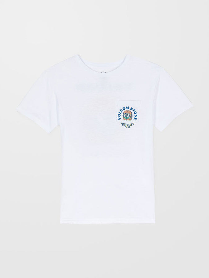 Volcom Burgstone Pocket T-Shirt Fall 2025 | WHITE (WHT)
