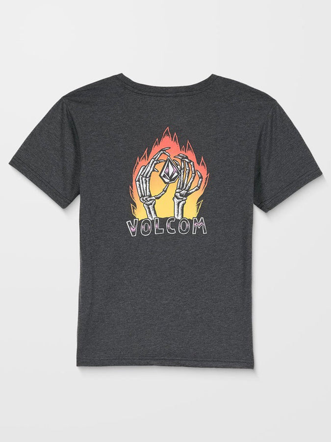 Volcom Volfire HTH T-Shirt Spring 2026 | HEATHER BLACK (HBK)