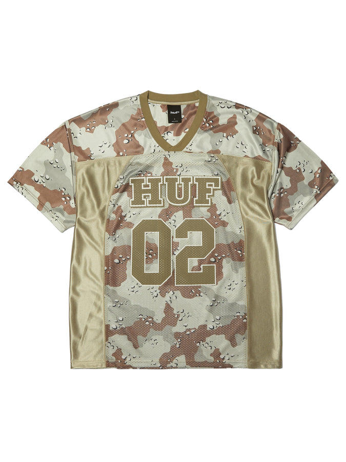 Huf Camo Football Jersey Fall 2026 | BROWN