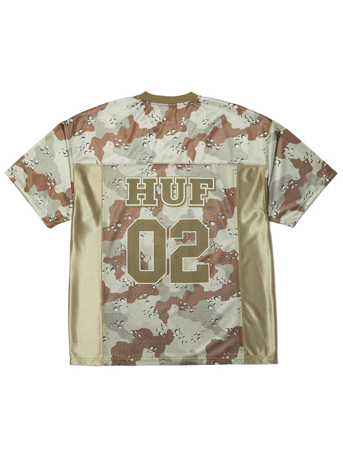 Huf Camo Football Jersey Fall 2026 | BROWN