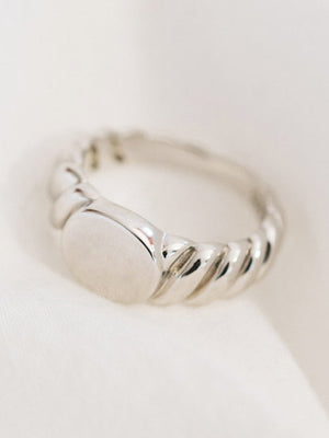 Sarahsilver Moon Silver Ring