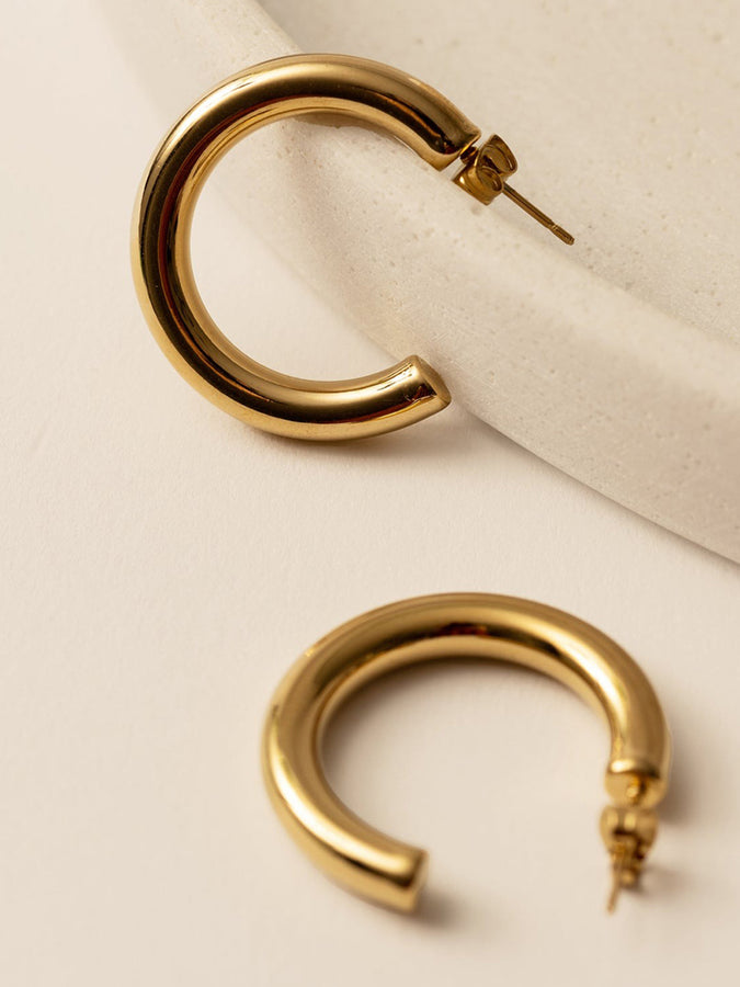 Sarahsilver Anneaux Gold Earrings | GOLD