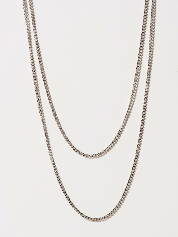 Sarahsilver Layered Silver Necklace