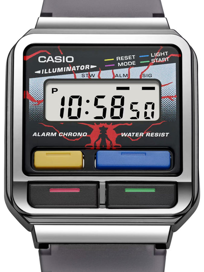 Casio X Stranger Things Black Watch