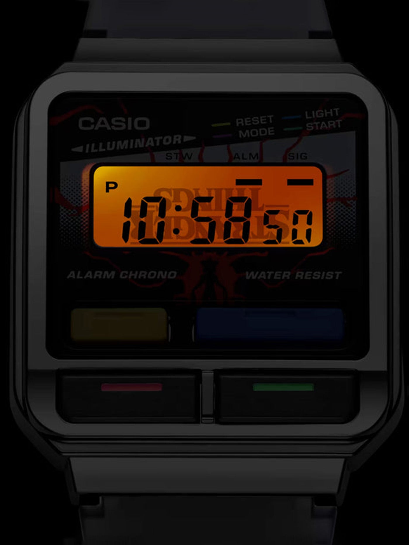 Casio X Stranger Things Black Watch