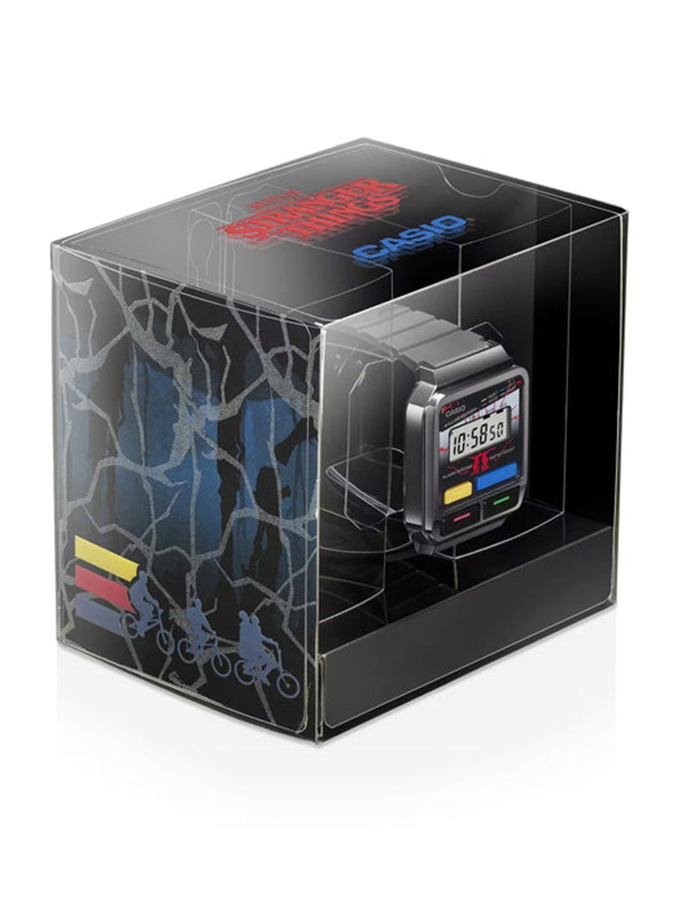 Casio X Stranger Things Black Watch