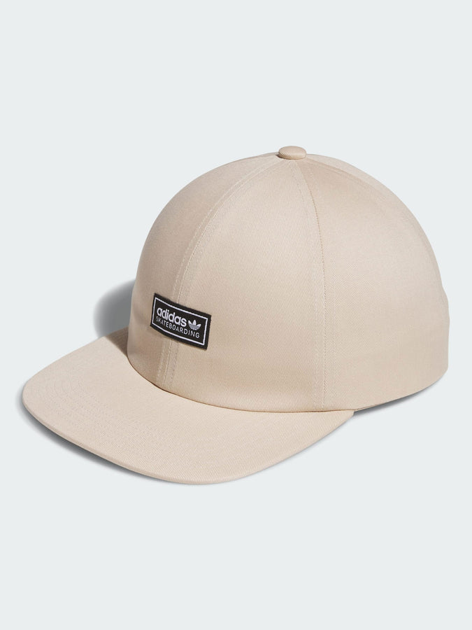 Adidas Skate Lowkey 6 Panel Lin Cristal Snapback Hat | CRYSTAL LINEN