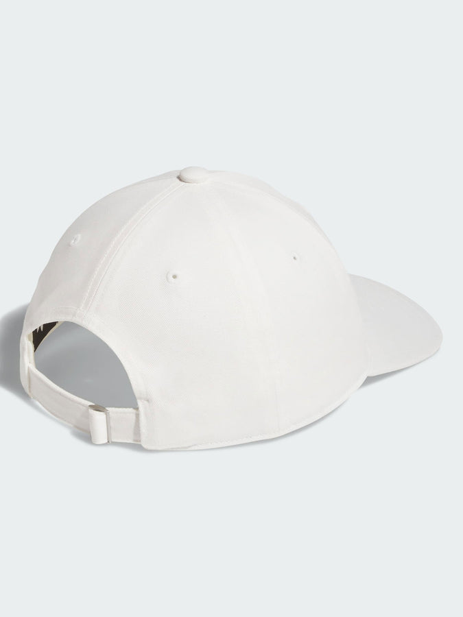 Adidas Skate Gonzales 6 Panel White Strapback Hat | CORE WHITE